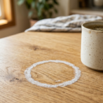 remove water stains from wood table white ring