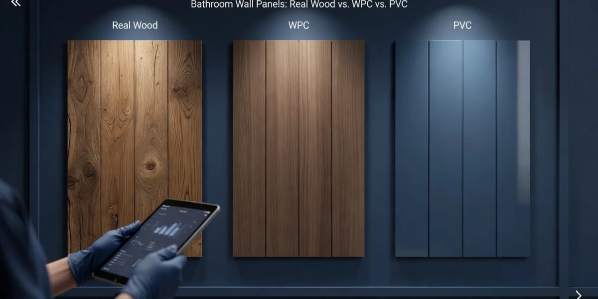 Bathroom Wall Panels: Real Wood vs. WPC vs. PVC 7 Bathroom Wall Panels: Real Wood vs. WPC vs. PVC