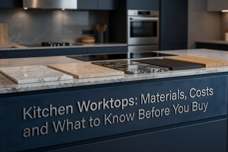 Kitchen Worktops: Materials, Costs and What to Know Before You Buy