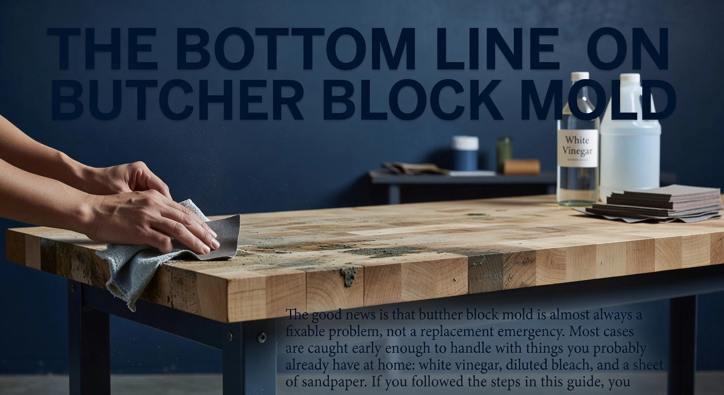 Mold on Butcher Block Countertop: Remove It for Good 10