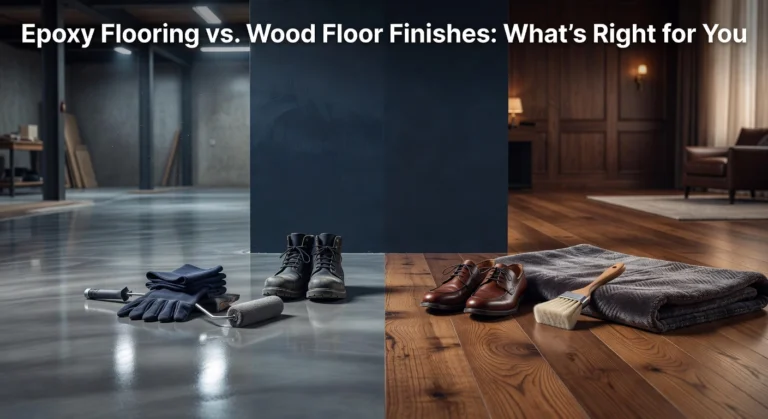 Epoxy Flooring vs. Wood Floor Finishes: What's Right for You 7 Epoxy Flooring vs. Wood Floor Finishes: What’s Right for You