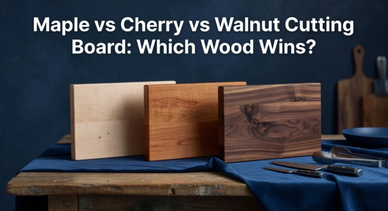 Maple vs Cherry vs Walnut Cutting Board: Which Wood Wins?
