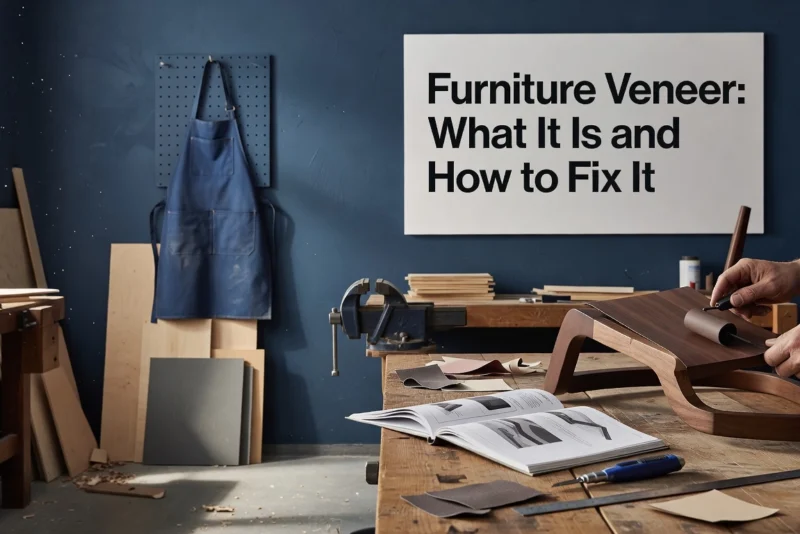 Furniture Veneer: What It Is and How to Fix It