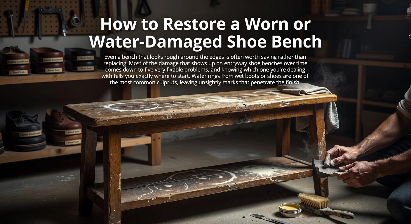 Shoe Storage Bench: Wood Types, Styles, and How to Make Yours Last 2