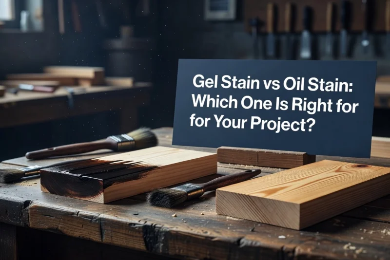 Gel Stain vs Oil Stain: Which One Is Right for Your Project?