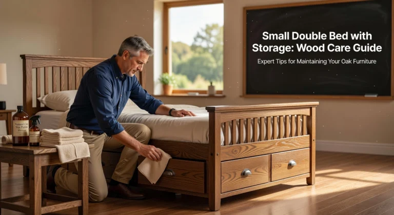 Small Double Bed with Storage: Wood Care Guide