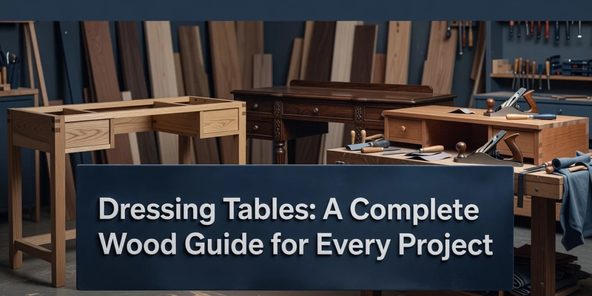 Dressing Tables: A Complete Wood Guide for Every Project