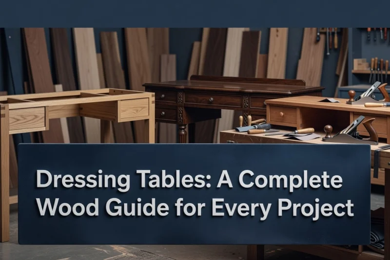 Dressing Tables: A Complete Wood Guide for Every Project