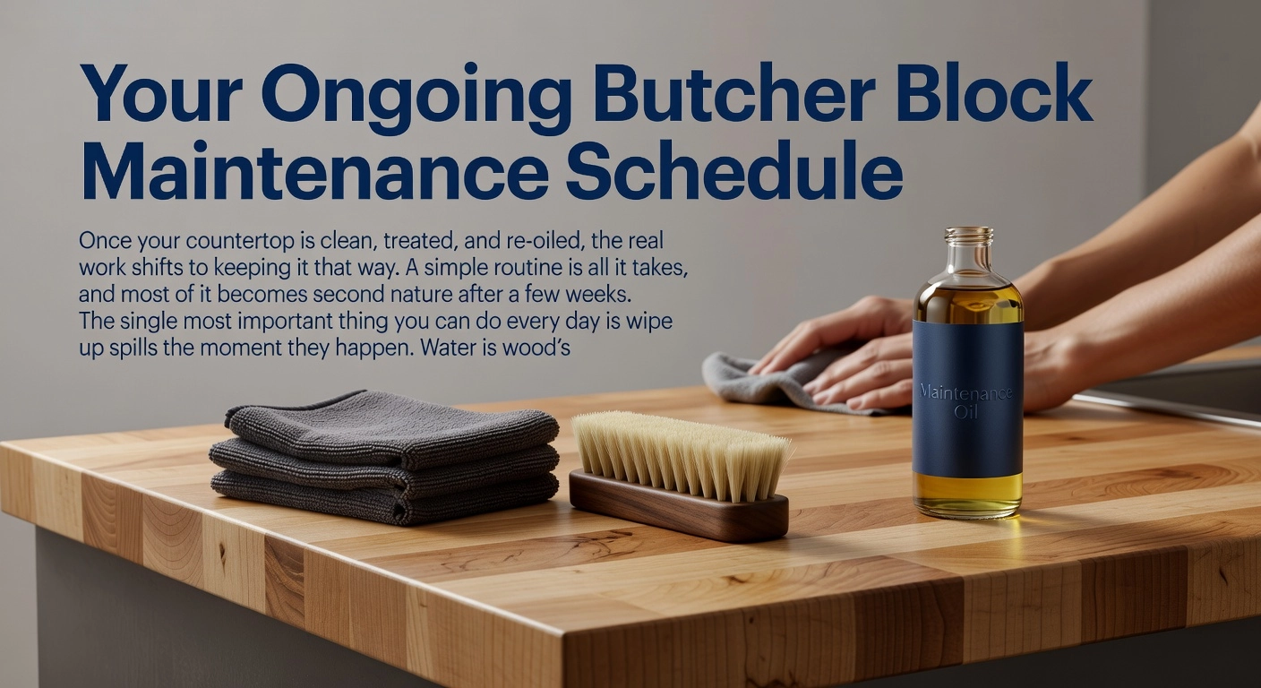 Mold on Butcher Block Countertop: Remove It for Good 8