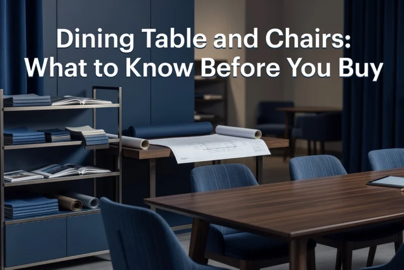 Dining Table and Chairs: What to Know Before You Buy