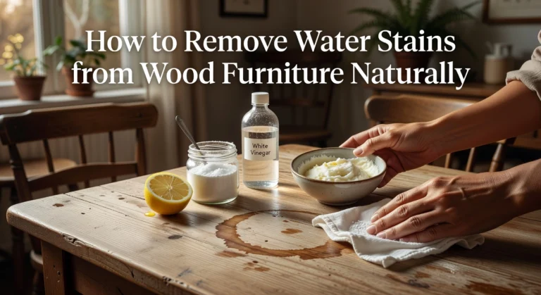 How to Remove Water Stains from Wood Furniture Naturally 10 How to Remove Water Stains from Wood Furniture Naturally