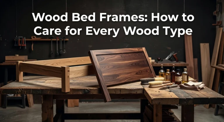 Wood Bed Frames: How to Care for Every Wood Type
