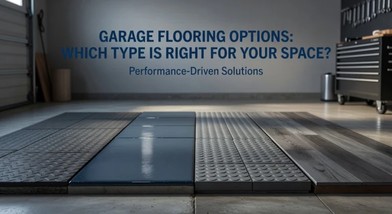 Garage Flooring Options: Which Type Is Right for Your Space? 8 Garage Flooring Options: Which Type Is Right for Your Space?