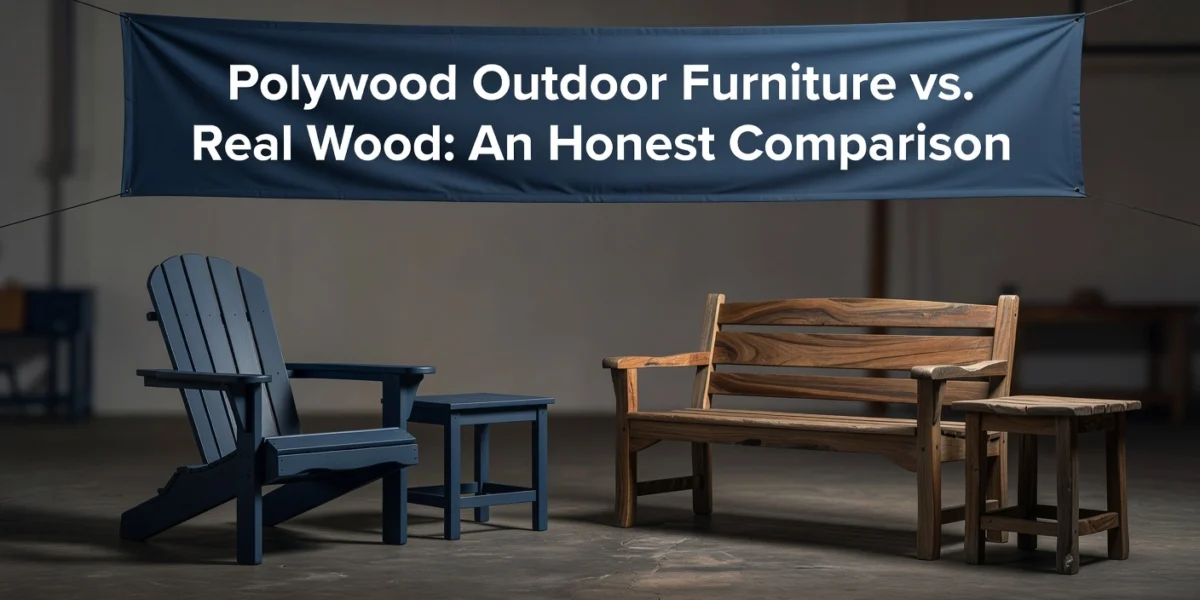 Polywood Outdoor Furniture vs. Real Wood: An Honest Comparison