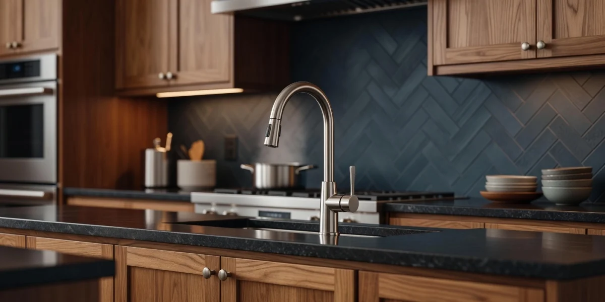 Moen Kitchen Faucets That Look Great With Wood Cabinets