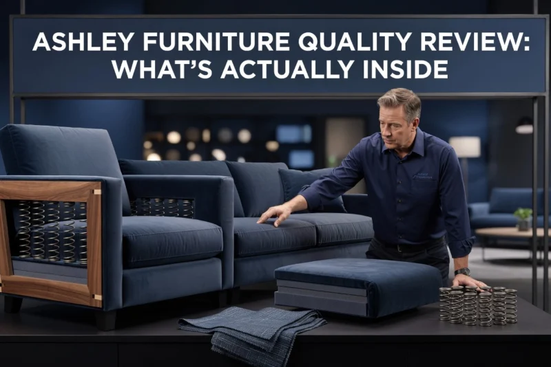 Ashley Furniture Quality Review: What’s Actually Inside