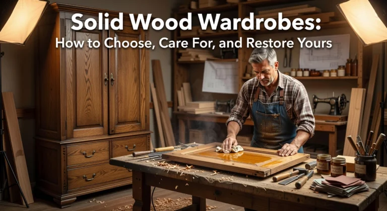 Solid Wood Wardrobes: How to Choose, Care For, and Restore Yours