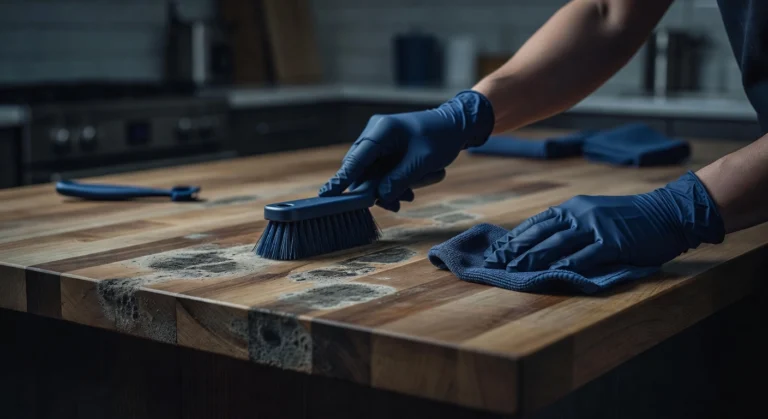 How to Remove Mold from a Butcher Block Countertop