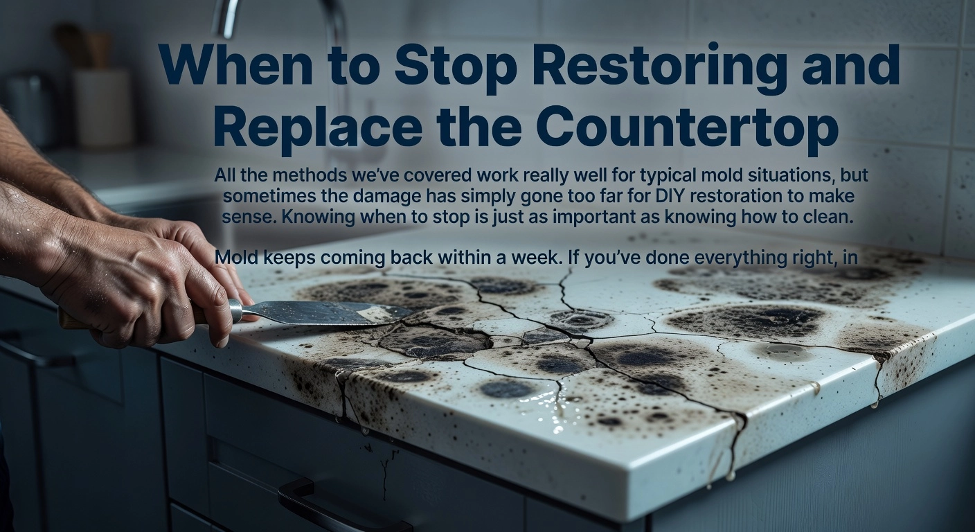 How to Remove Mold from a Butcher Block Countertop 4