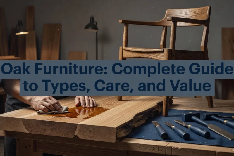Oak Furniture: Complete Guide to Types, Care, and Value