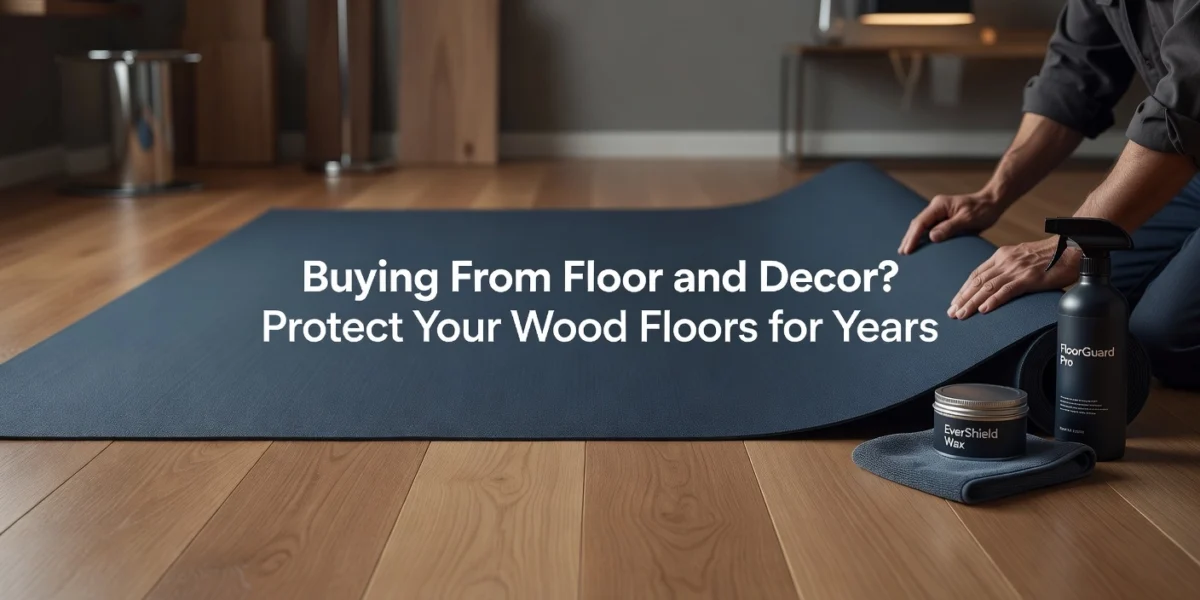 Buying From Floor and Decor? Protect Your Wood Floors for Years