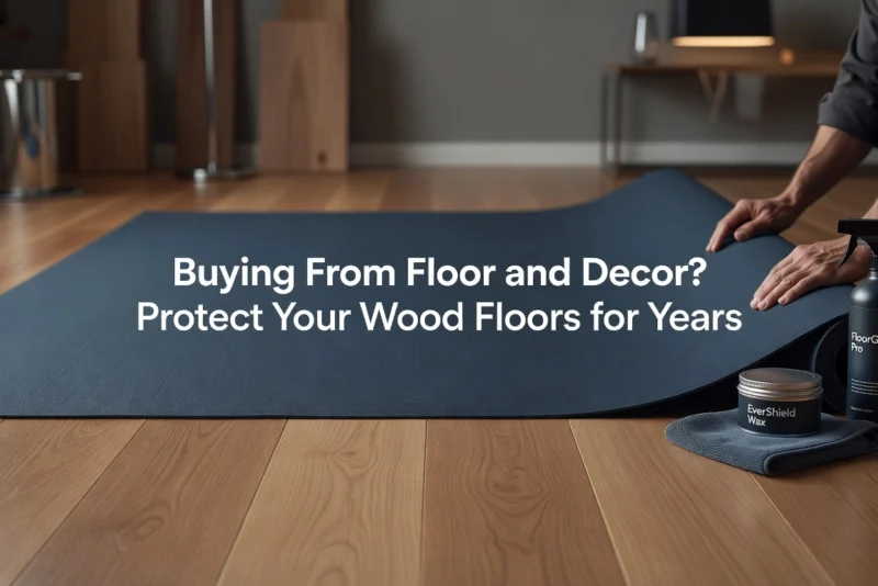 Buying From Floor and Decor? Protect Your Wood Floors for Years