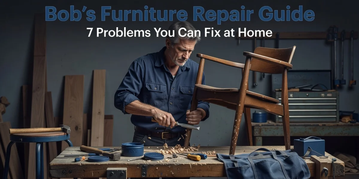 Bob's Furniture Repair Guide: 7 Problems You Can Fix at Home 7 Bob’s Furniture Repair Guide: 7 Problems You Can Fix at Home