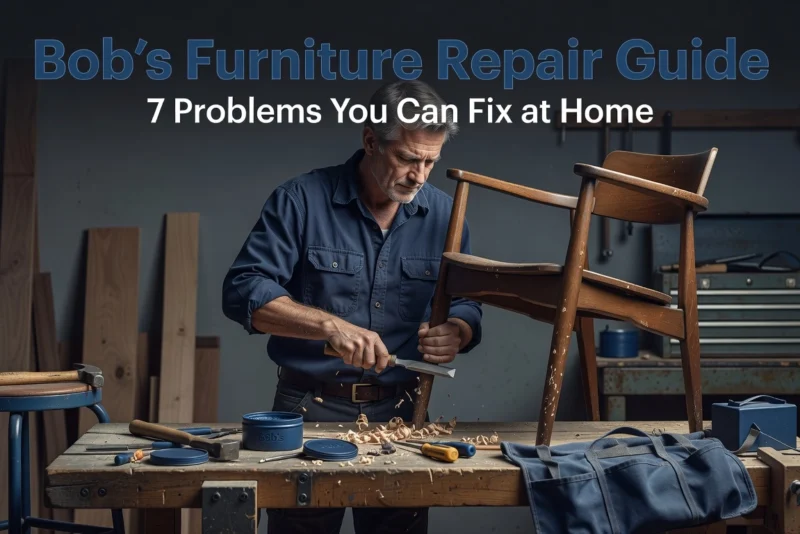 Bob’s Furniture Repair Guide: 7 Problems You Can Fix at Home