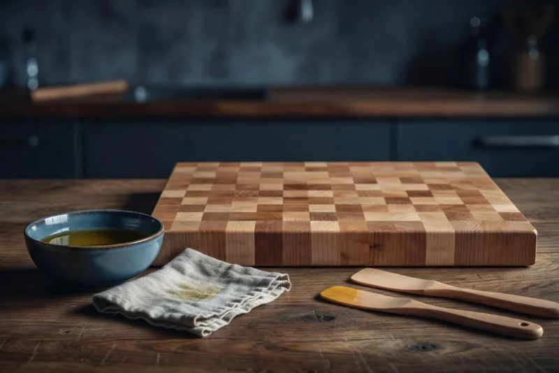 How to Condition a Wooden Cutting Board Step by Step