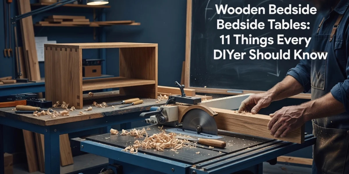 Wooden Bedside Tables: 11 Things Every DIYer Should Know 5 Wooden Bedside Tables: 11 Things Every DIYer Should Know