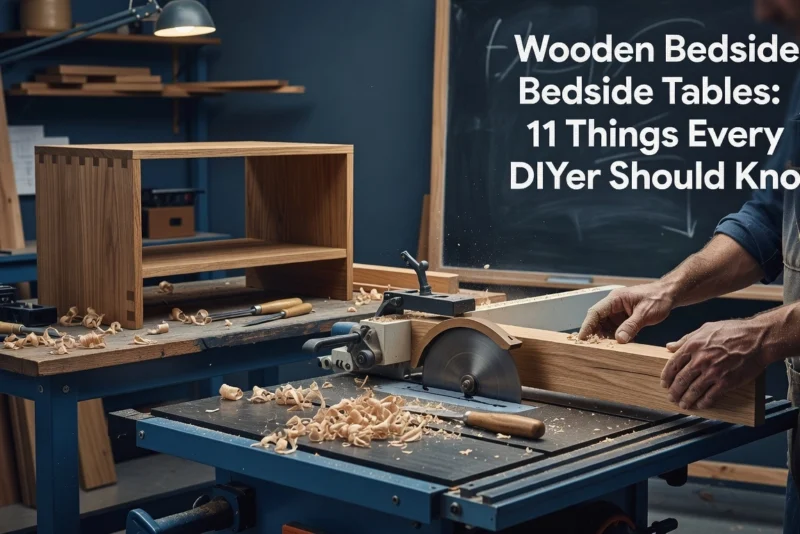 Wooden Bedside Tables: 11 Things Every DIYer Should Know