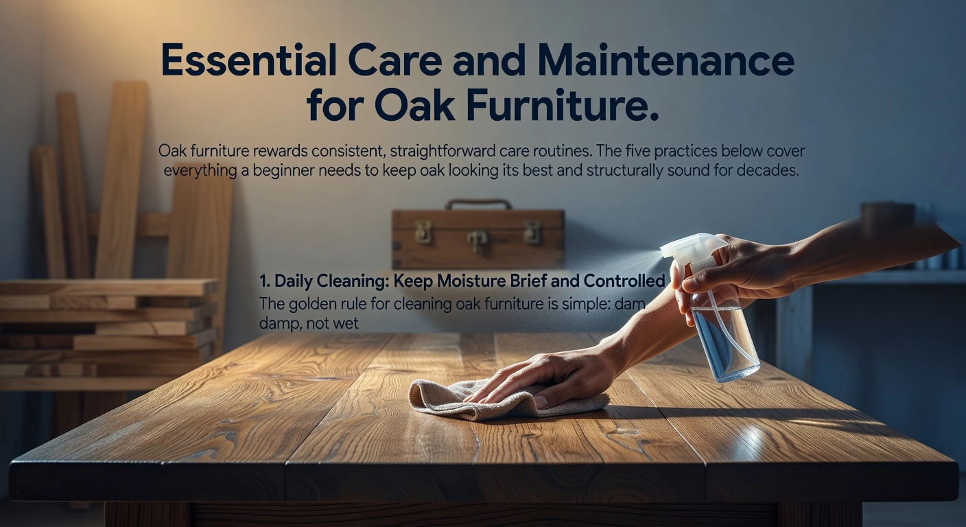 Oak Furniture: Complete Guide to Types, Care, and Value 7