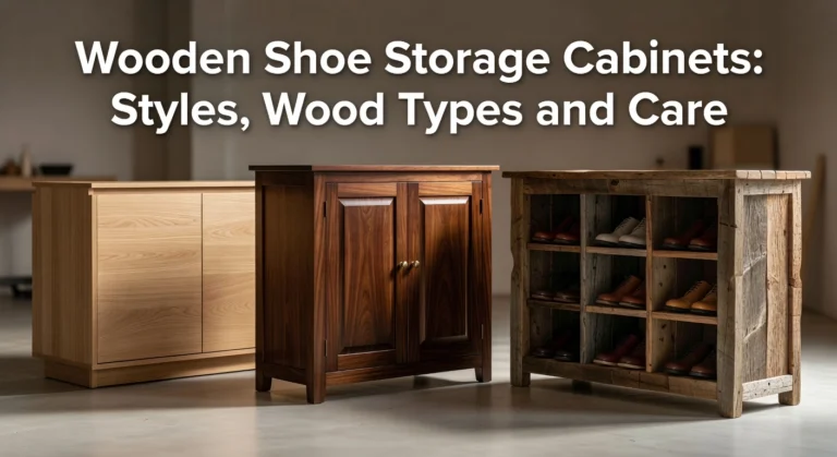 Wooden Shoe Storage Cabinets: Styles, Wood Types and Care