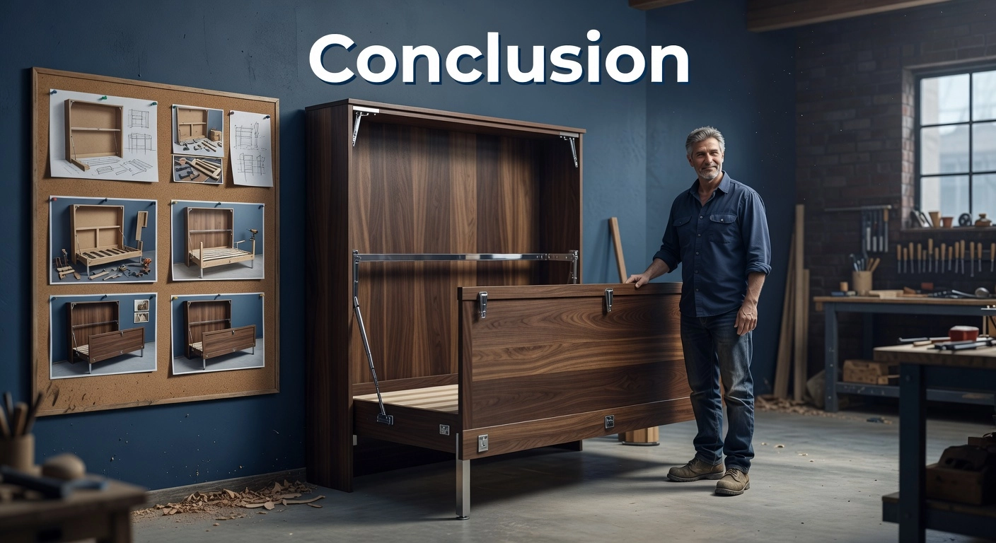 murphy bed plans DIY