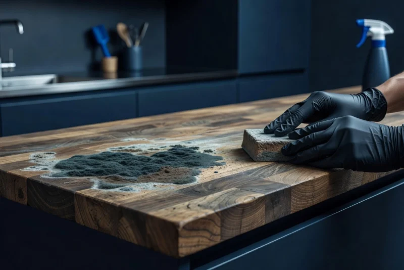 Mold on Butcher Block Countertop: Remove It for Good